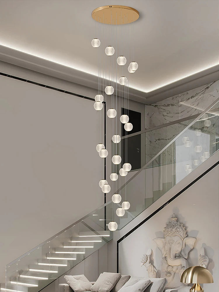 lustre moderne design pour éclairage intérieur élégant - vue 3 sur 14