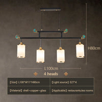 lustre en cuivre design luxe pour décoration intérieure moderne