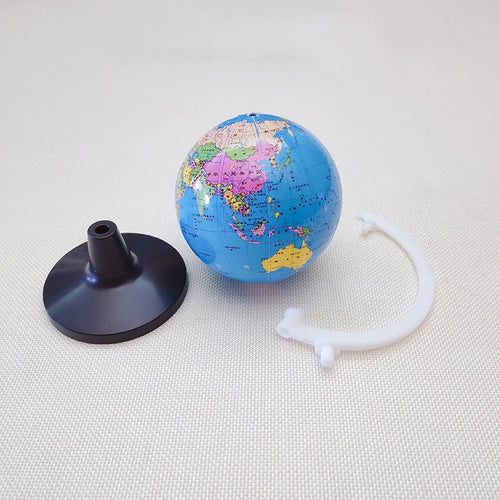 Small Globe of the world with stand Geography Map Educational Toy for Kids Globe with Labels of Continents, Countries, Capitals - vue 6 sur 7