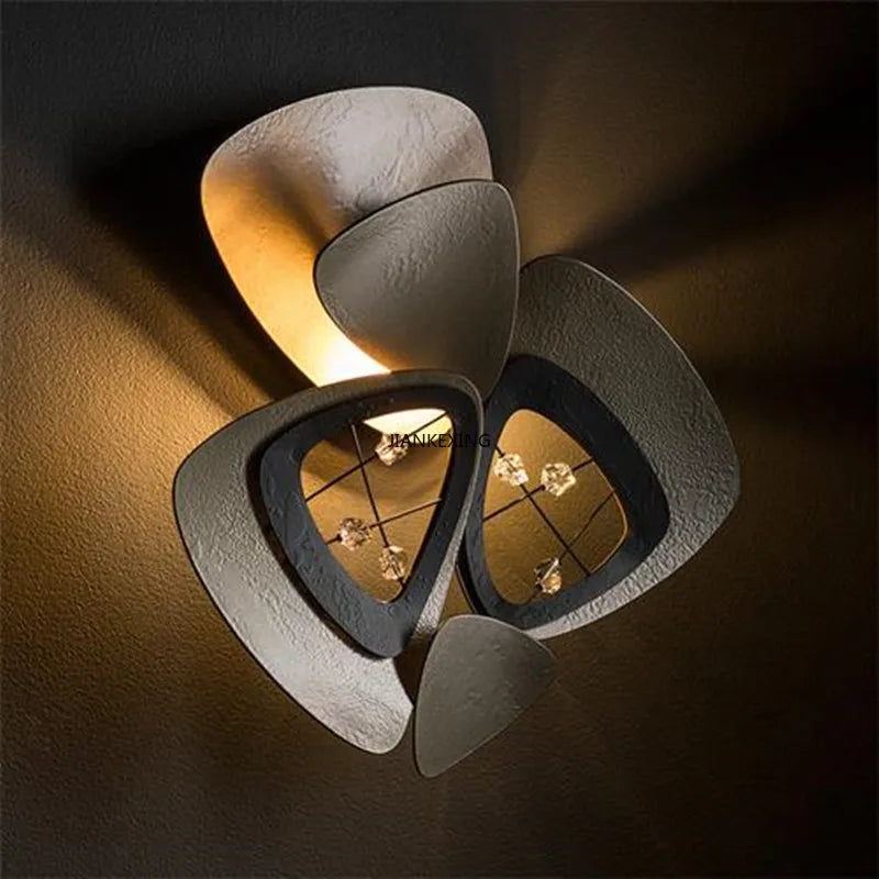 Postmodern LED lustre salle à manger salon longue suspension lumière Restaurant Bar café cristal luxe suspension luminaire - vue 5 sur 11