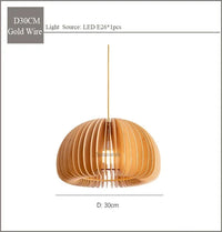 2024Modern Originality Decoration Pumpkin Lampshade Chandeliers For Dining Room Study Bedroom Chandeliers