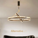 lustre led moderne suspension éclairage intérieur décoratif