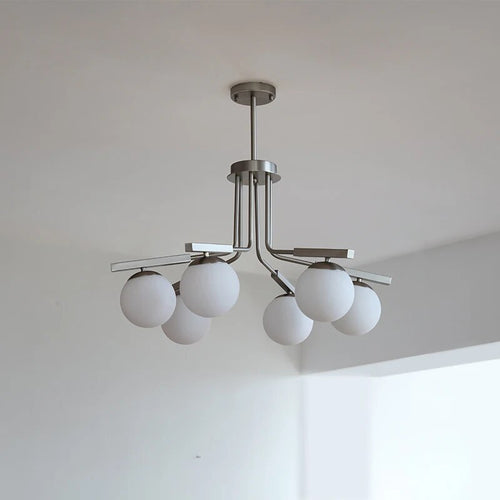Lustre en verre pour salon - vue 3 sur 9