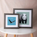Minimalist Square Wooden Photo Frame, Stylish Desk Decoration, Display Frame for Art and Pictures, Home Decor, Family Photo Wall