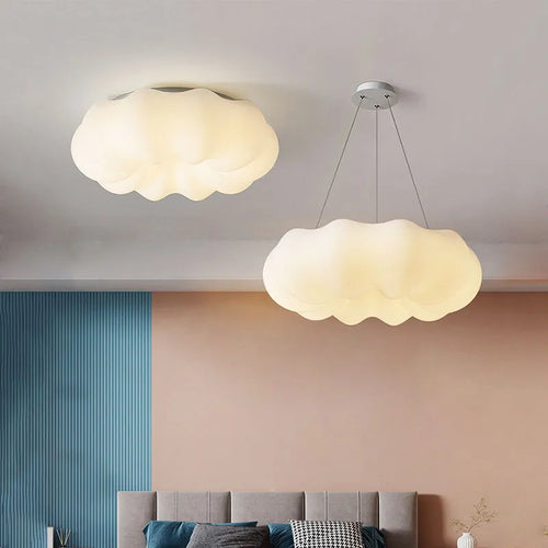 Plafonnier LED moderne nuage décoratif intérieur chambre - vue 2 sur 16