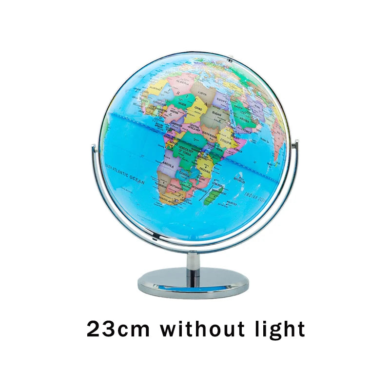 globe terrestre lumineux avec base rotative pour la rentrée scolaire - vue 18 sur 18