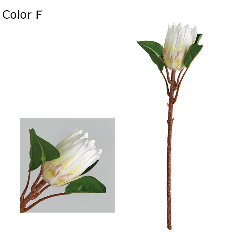 fleurs artificielles bouquets de mariage en soie décoration tropicale - vue 13 sur 12