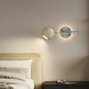 lampe de lecture murale style crème bras oscillant bauhaus interrupteur tactile