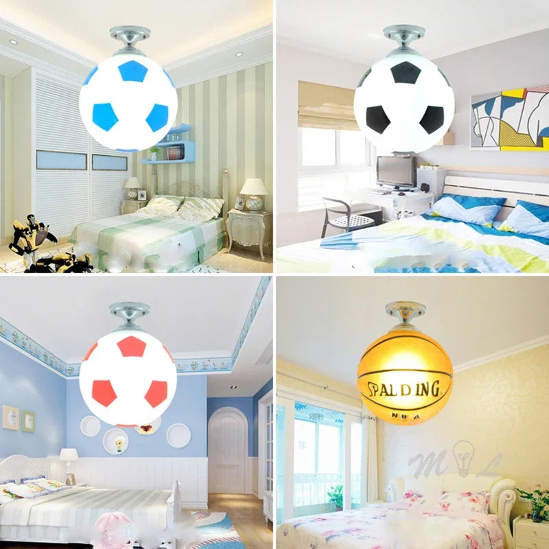 plafonnier moderne art déco en verre design élégant et lumineux - vue 3 sur 10