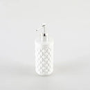 distributeur de désinfectant et savon en céramique design élégant