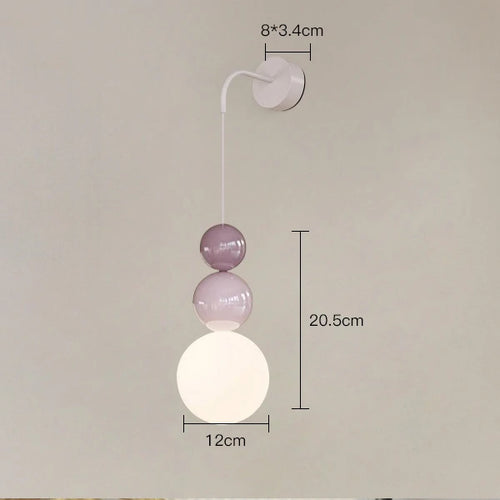 Minimalist nordic wall light for modern lighting