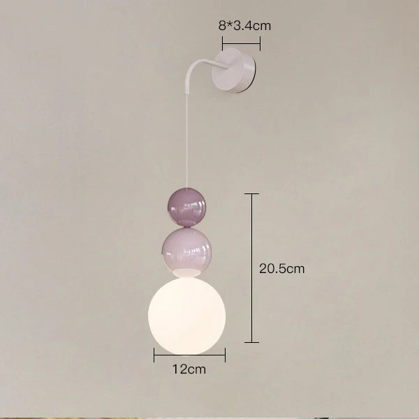 Minimalist nordic wall light for modern lighting