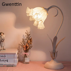 lampe de table moderne à led motif princesse pour décoration intérieure