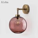 Modern wall light for colourful interior decor