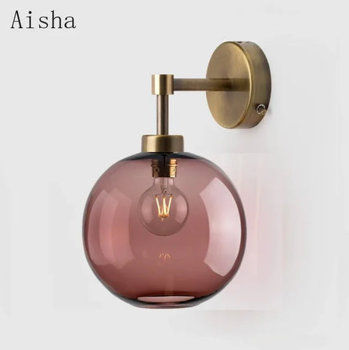 Modern wall light for colourful interior decor - vue 4 sur 11