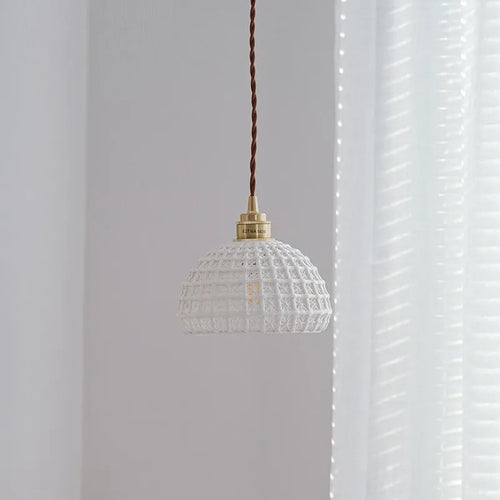 suspension loft vintage en céramique nordique led