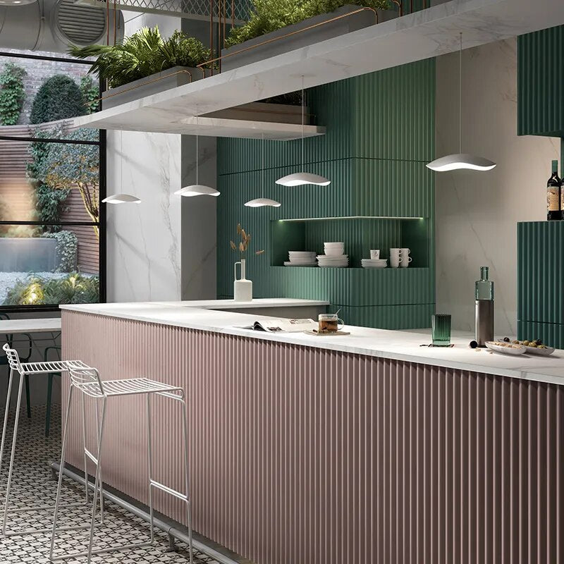 Suspension design de restaurant nordique - vue 5 sur 9