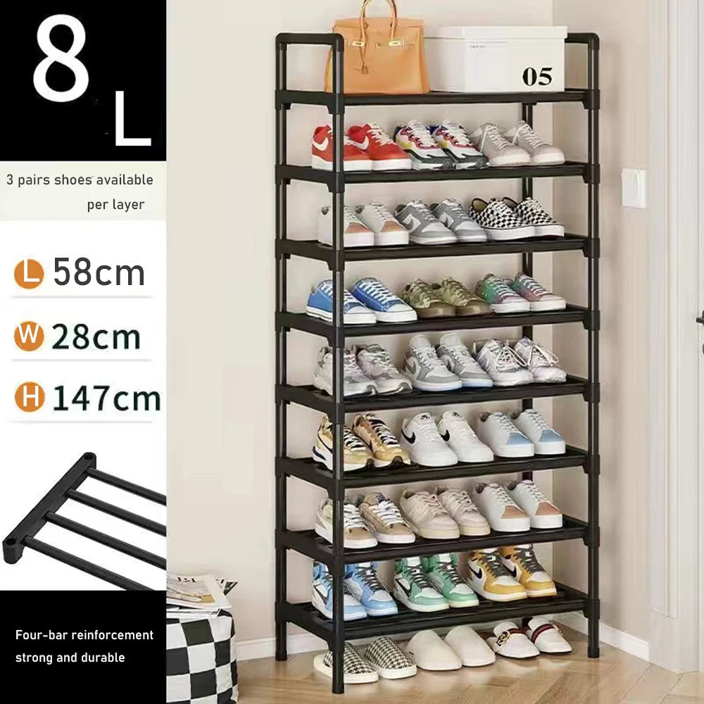 étagère de rangement pratique pour organiser vos chaussures - vue 8 sur 9