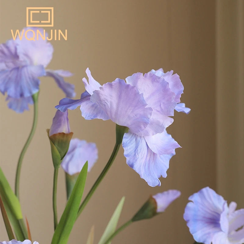 branche de fleur d'iris artificielle pour décoration de mariage et fêtes - vue 7 sur 9