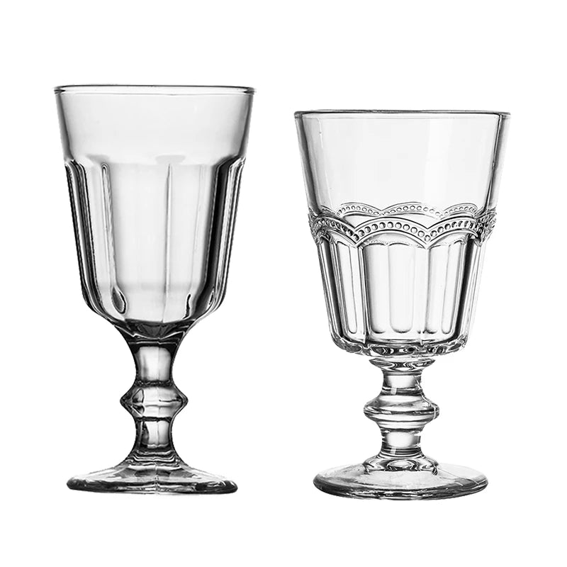 Verre absinthe vintage pieds relief pour bar