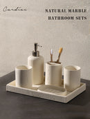 Wabi-Sabi-Electric Toothbrush Holder Set, Bathroom Toothbrush Cup, Vanity Desktop Storage Tray, Home Decoration