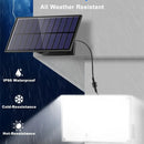 led lumière solaire extérieure étanche avec capteur de mouvement 3 modes