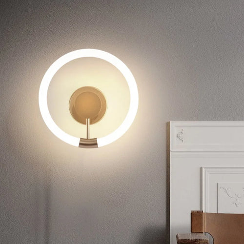 applique murale nordique moderne à led design contemporain pour intérieur - vue 3 sur 7