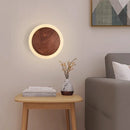 applique murale LED nordique en noyer pour décoration intérieure moderne