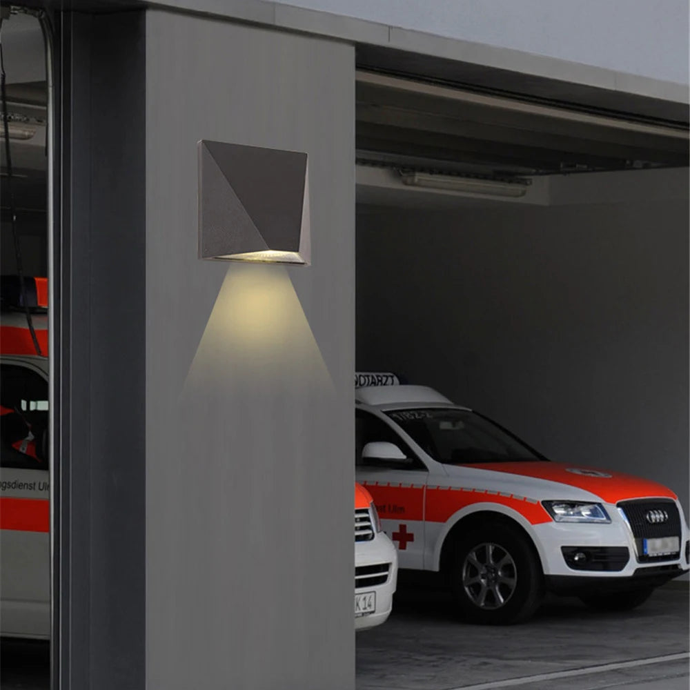 applique murale LED de jardin balcon extérieur porche Patio - vue 4 sur 7