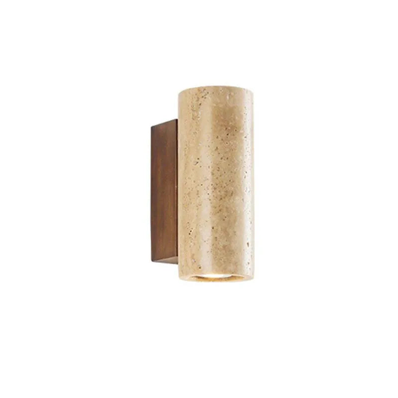 Natural Stone Wall Lamp, Retro Art, LW Decorative Lamp, Living Room, Bedroom, Corridor, Staircase Lighting - vue 7 sur 8