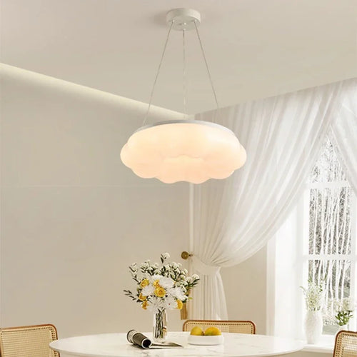 plafonnier led moderne en forme de nuage pour décoration intérieure - vue 6 sur 12