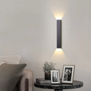 Modern nordic minimalist LED double head wall light