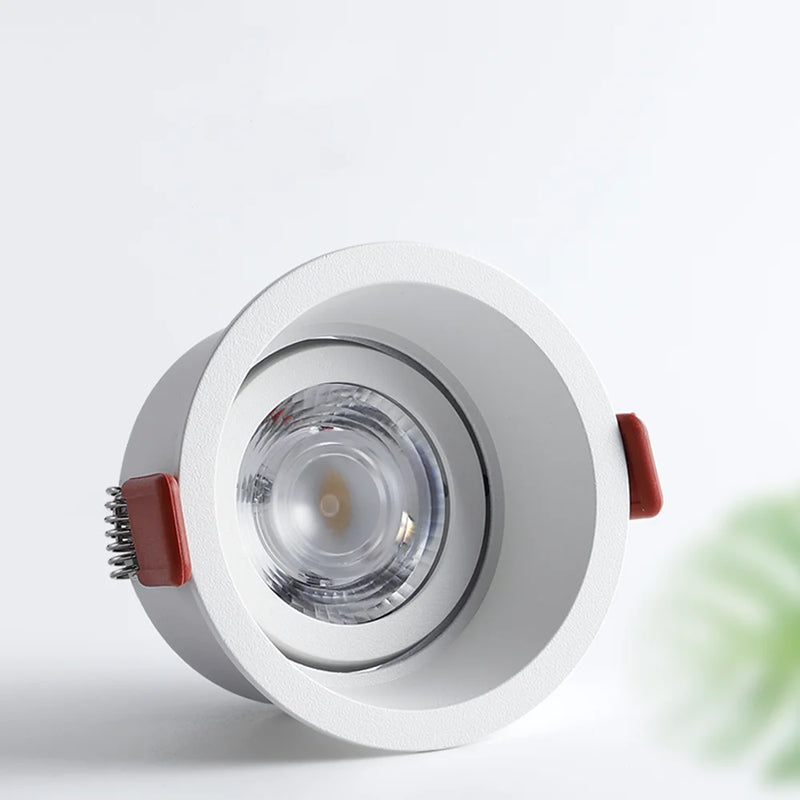 spot led rond encastrable anti-éblouissement réglable décoratif