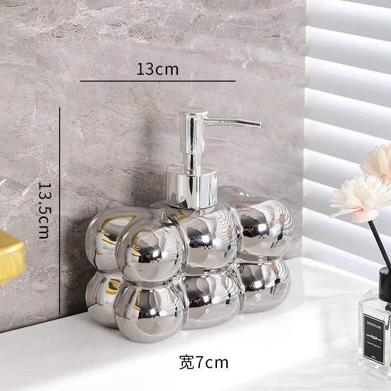 décoration de salle de bain luxe nuages créatifs en céramique - vue 15 sur 22