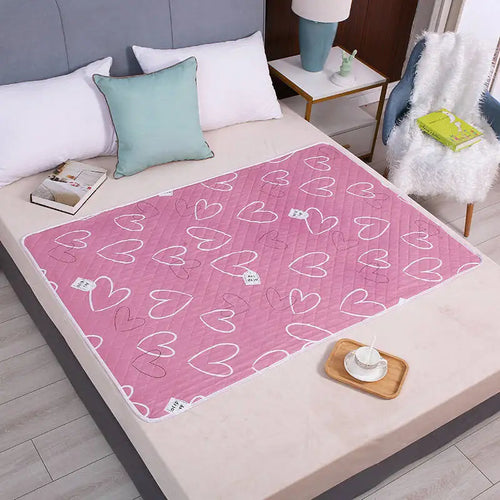 150/120/70cm Large Washable Mattress Urine Adult Elder Incontinence Bed Pad Women Menstrual Bed Sheet Protector, Kids Urine Mat - vue 13 sur 15