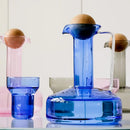 Carafe bouilloire verre style nordique avec tasses