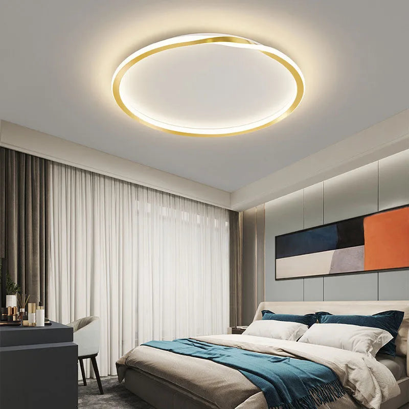 plafonnier led moderne pour décoration intérieure élégante et contemporaine - vue 4 sur 18