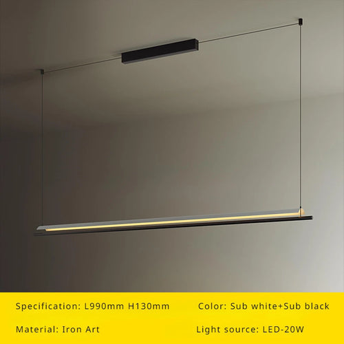 Modern minimalist designer chandelier for interior and decor - vue 9 sur 12