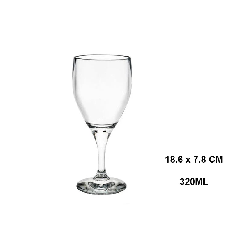 Verres à vin sans pied incassables élégants réutilisables - vue 5 sur 7