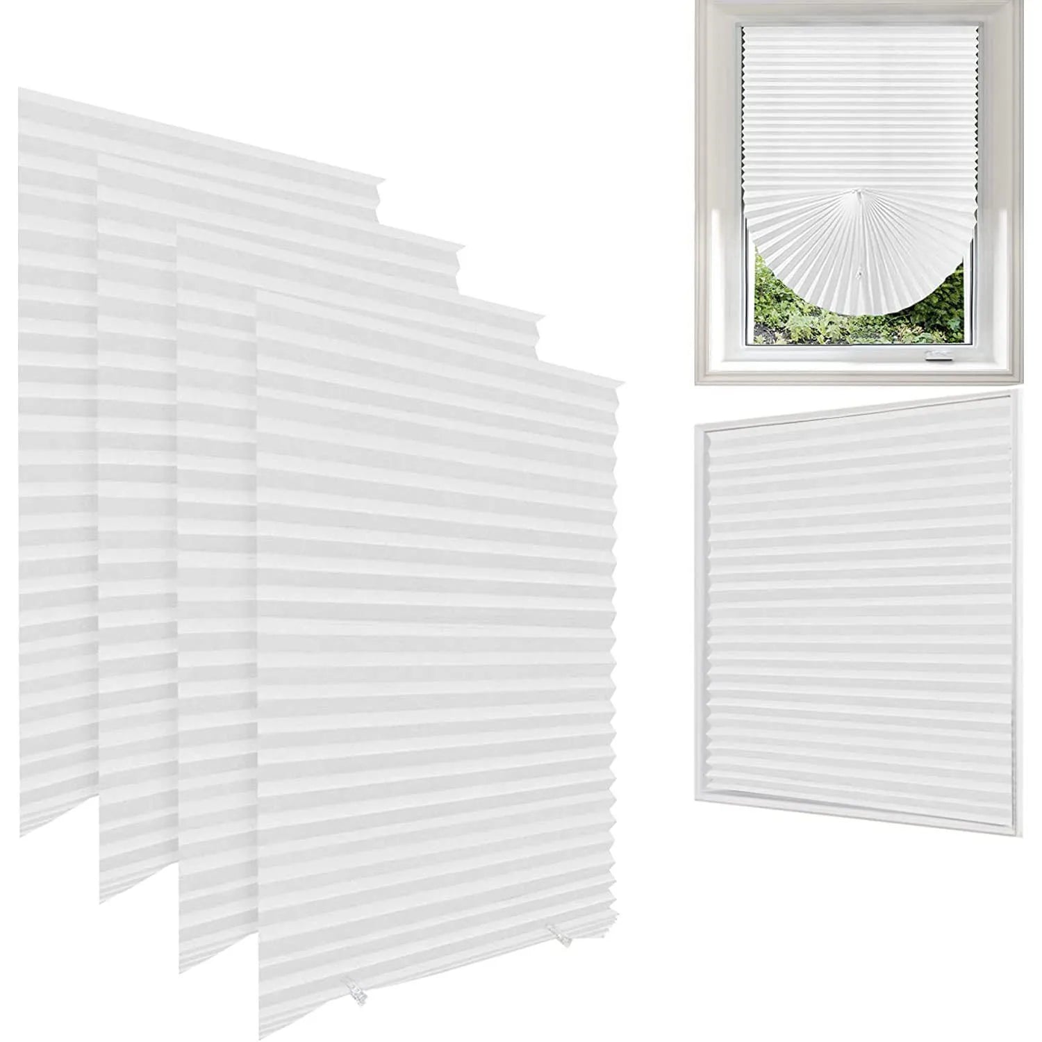 Store enroulable zébré occultant pour fenêtres et portes - vue 12 sur 16