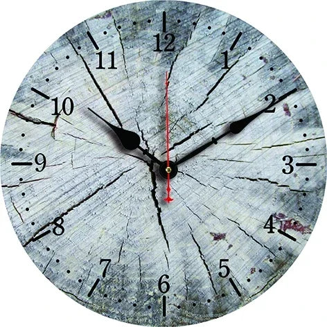 horloge murale rétro silencieuse pour décoration intérieure moderne - vue 15 sur 19