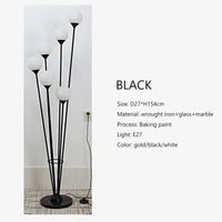Lampadaire Led trapézoïdal minimaliste moderne