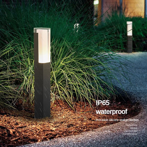 LED lampe à gazon paysage lumières pour la décoration de jardin IP65 étanche AC85-265V lumières de jardin éclairage extérieur pour maison de campagne - vue 2 sur 8