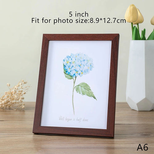 cadre photo en bois suspendu pour décoration et cadeau - vue 10 sur 18
