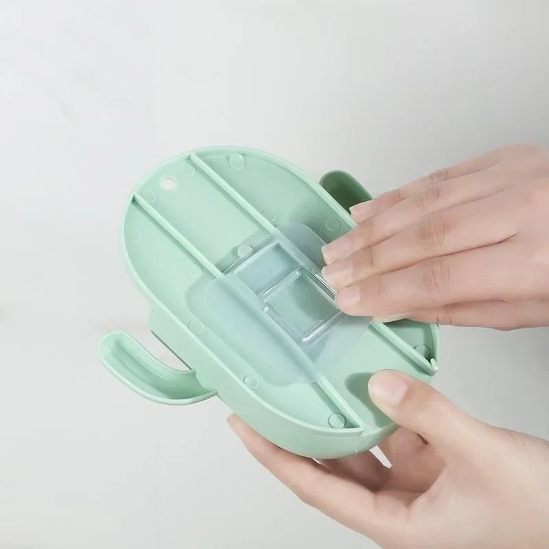 support mural auto-adhésif pour brosse et accessoires de salle de bain - vue 7 sur 10