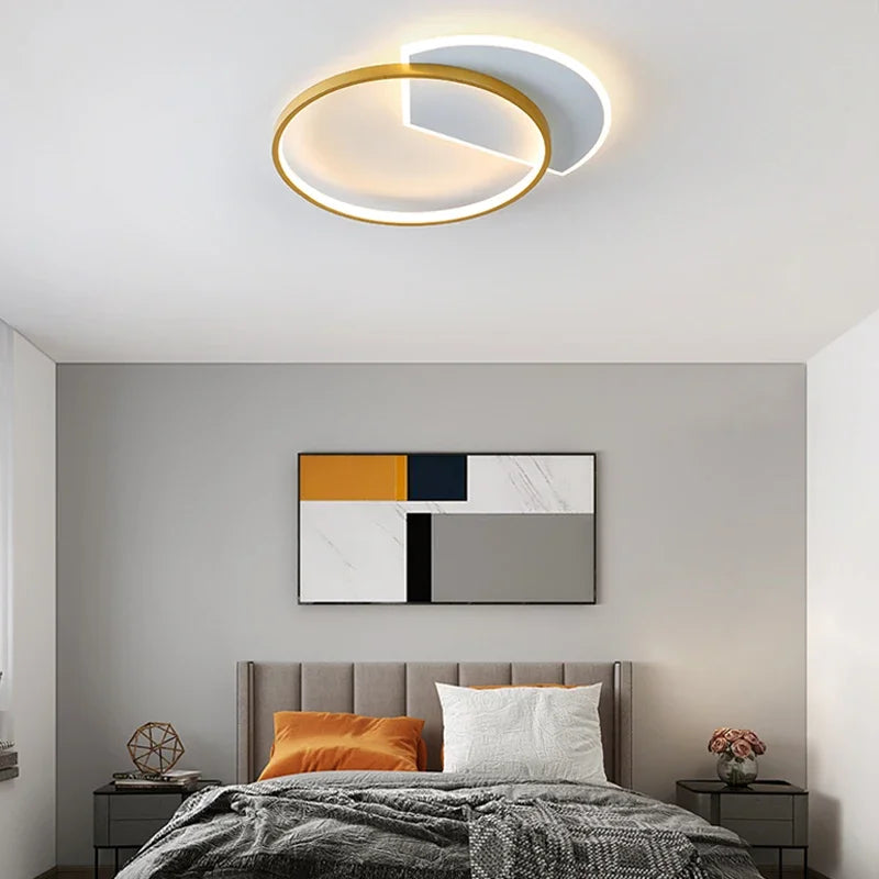 lustre moderne à leds pour intérieur de maison - vue 5 sur 12