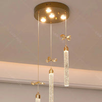 Suspension moderne en cristal