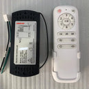 ventilateur de plafond moderne en bois avec télécommande et moteur silencieux