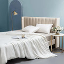 100% Mulberry Silk Air Conditioner Quilt Weighing about 3 Pounds, 200 * 230cm White Покрывало Стеганое
