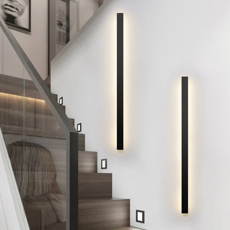 applique murale extérieure à led étanche pour éclairage décoratif - vue 5 sur 23